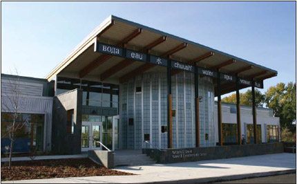 The recently completed Center for Water & Environnental Studies at Walla Walla Community College is one of several projects funded in part by economic development sales tax revenues managed by the Port of Walla Walla and Walla Walla County.