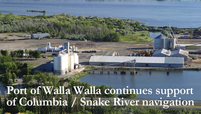 Port of Walla Walla continues support of Columbia / Snake River navigation