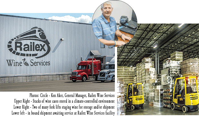 Wine Service at Railex